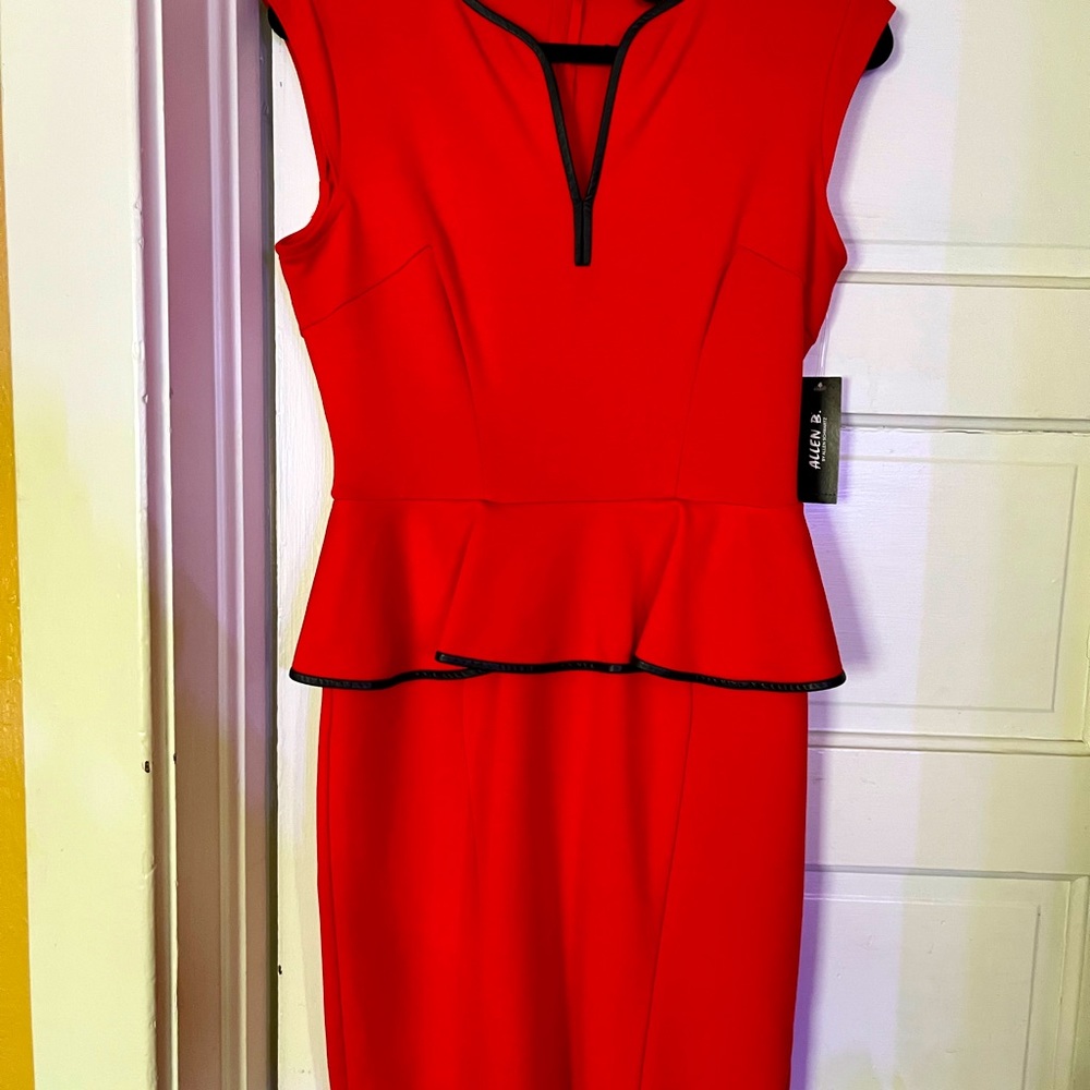 Casual dress in Tomato Purée